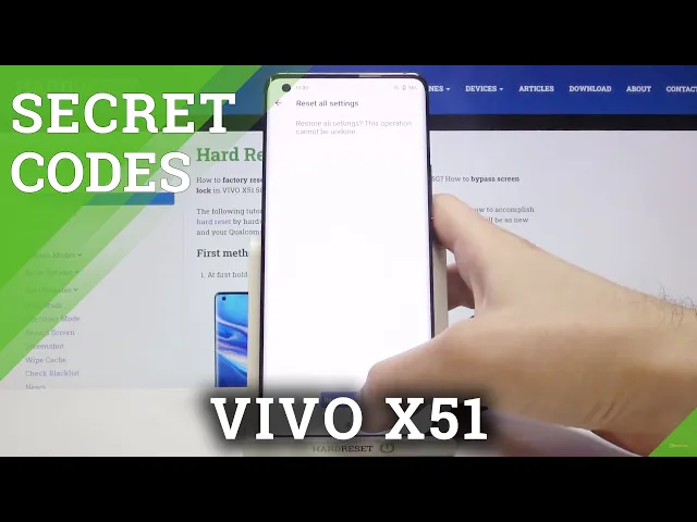 Video thumbnail for The Secret Codes in VIVO X51 5G – Advanced Features