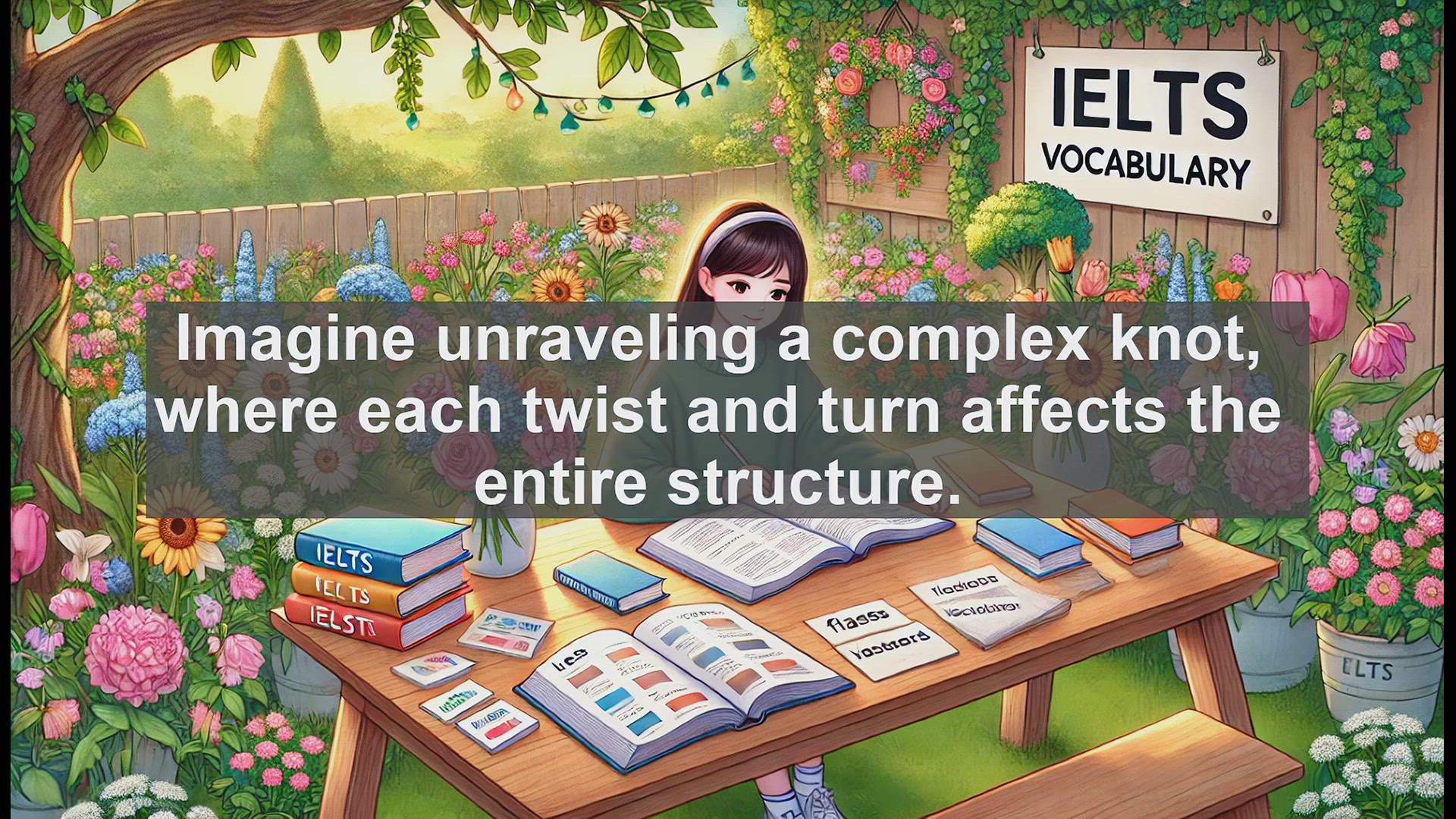 'Video thumbnail for 5000 Must Know IELTS 8.0 Vocabulary - Convolve: Exploring the Intertwining of Complexity'