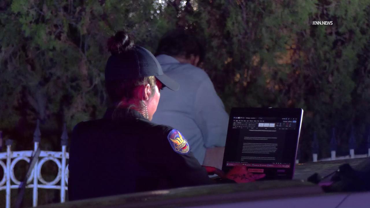 Video thumbnail for US, Phoenix: Phoenix Suspect In Custody After Pointing Laser At Police Helicopter.