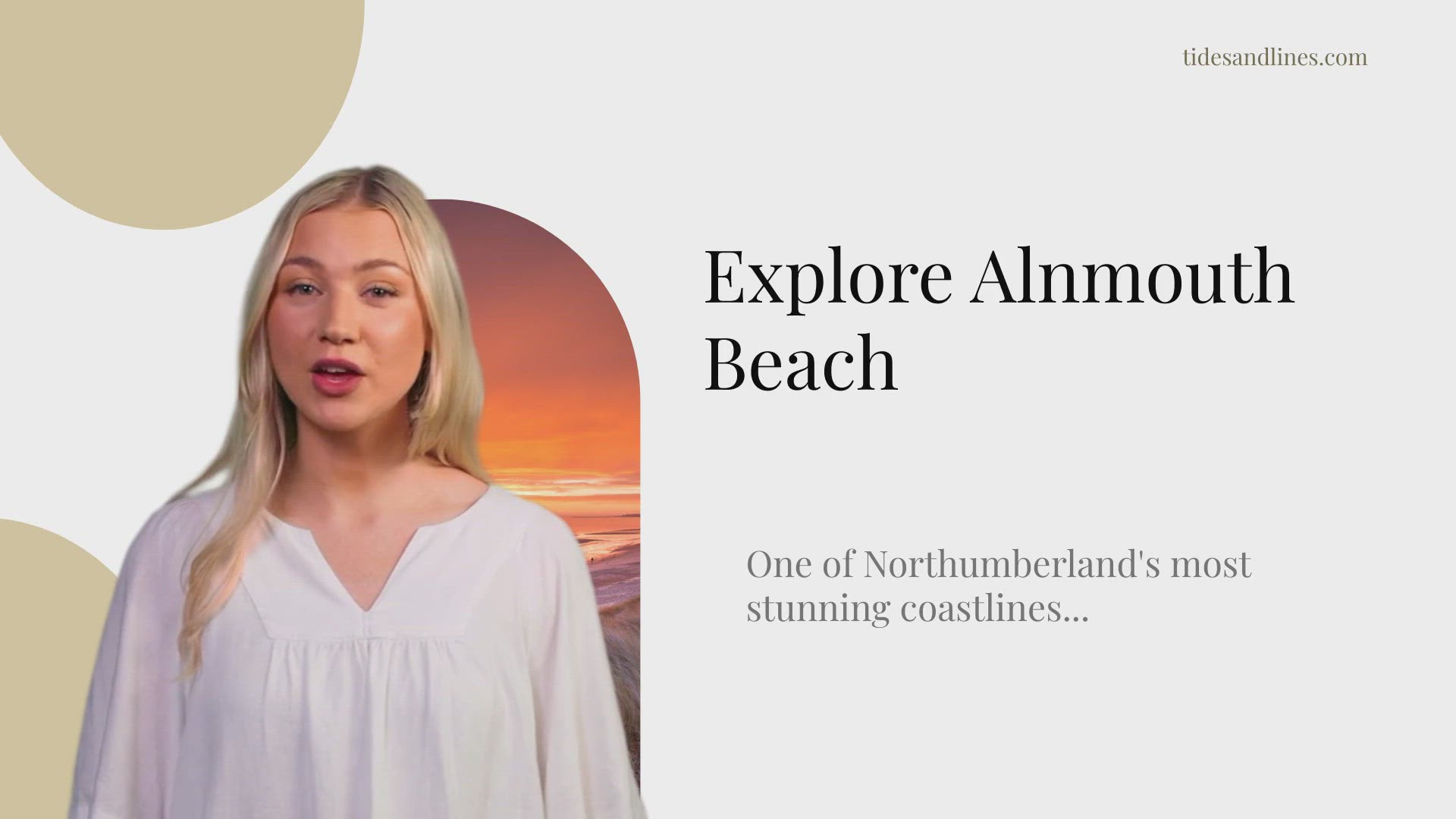 'Video thumbnail for Why visit Alnmouth Beach'