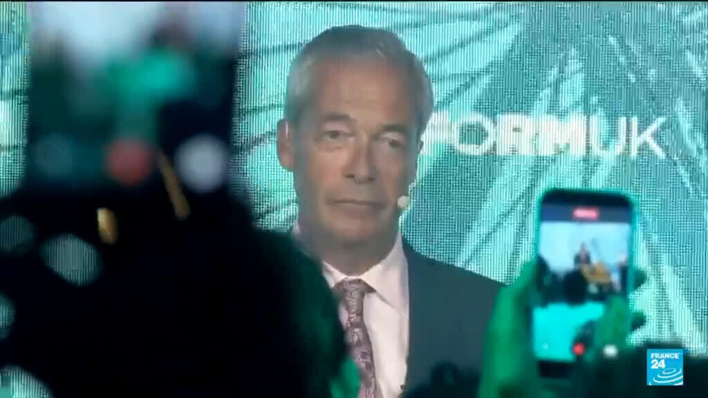 Video thumbnail for UK: Farage wins controversial by-election
