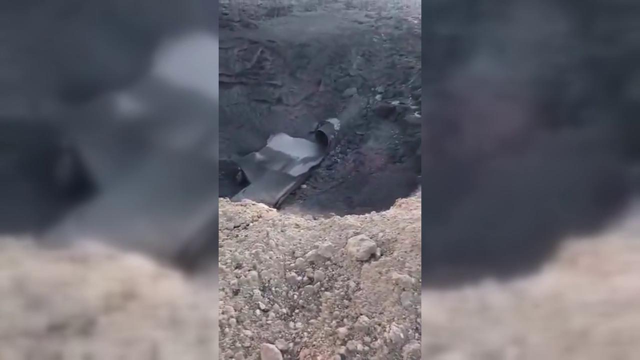 Video thumbnail for Syria: Explosion Hits Gas Pipeline In Hasakah Northeastern Syria.