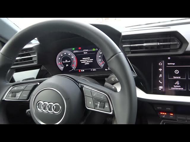 Video thumbnail for How to Enable or Disable Headlights Dipped Beam in Audi A3 8Y (2020 - ...) - Use Dipped Beam