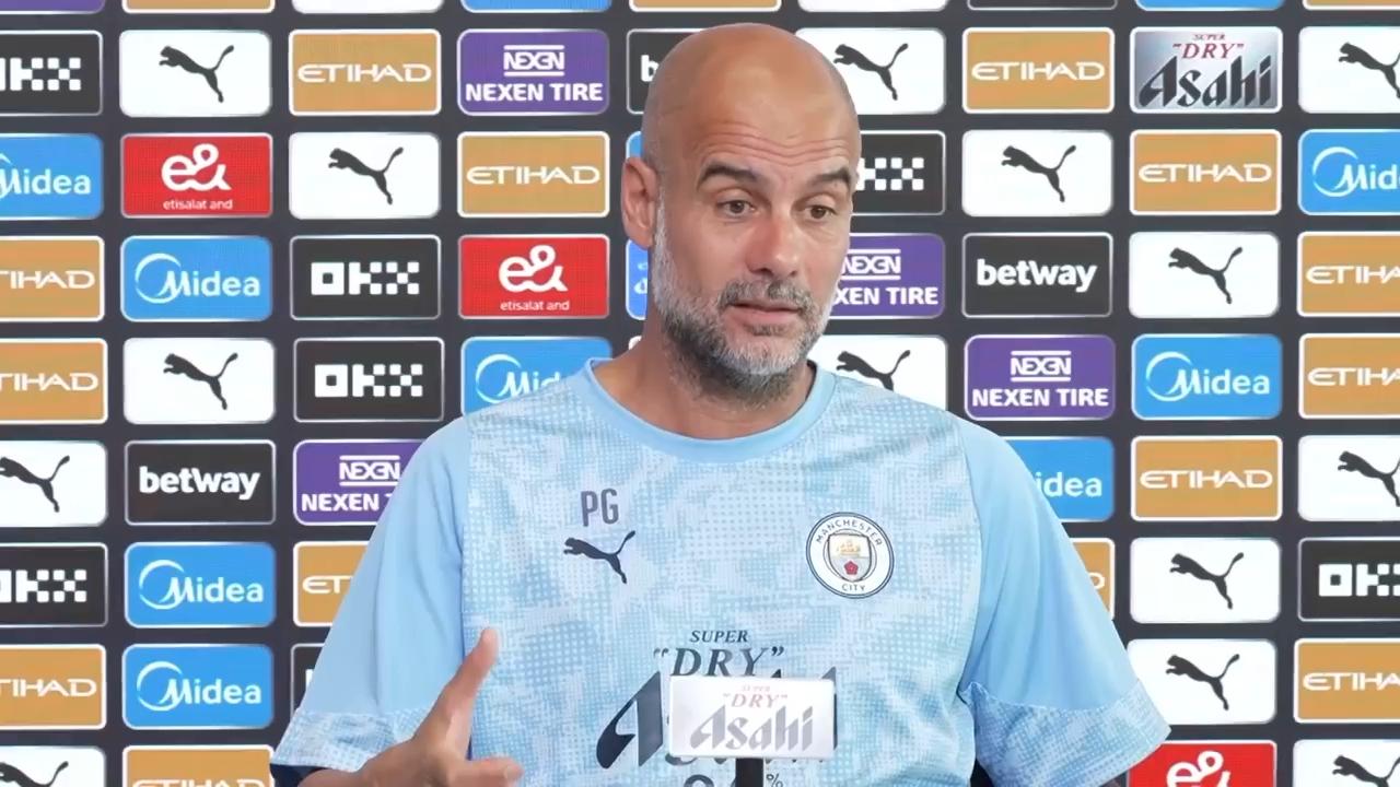 'Video thumbnail for 'Made me smile seeing Rodri back' - Guardiola provides update on Ballon d'Or winner's fitness'