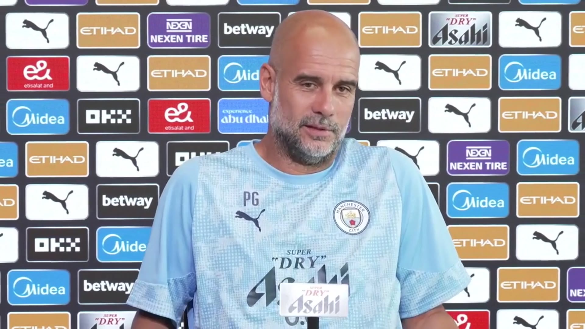 'Video thumbnail for 'Made me smile seeing Rodri back' - Guardiola provides update on Ballon d'Or winner's fitness'