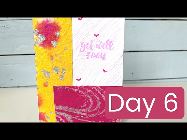 Video thumbnail for Watch Me Create a Colorful Card Step by Step!