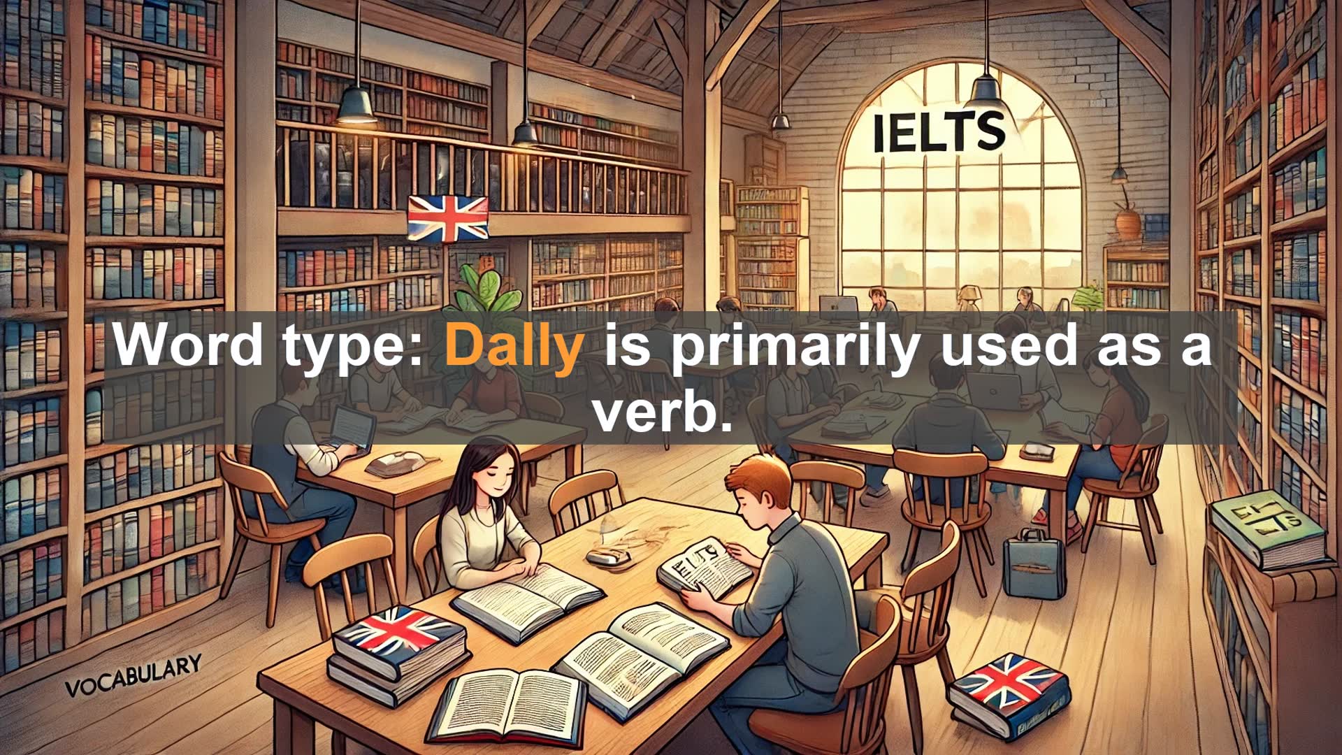 'Video thumbnail for 2000 Must Know IELTS 9.0 Vocabulary - Boost Your IELTS Score: Master the Word 'Dally''