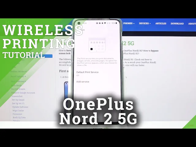 Video thumbnail for How to Connect Printer on OnePlus Nord 2 – Wireless Printing