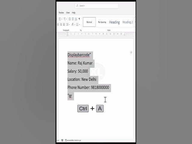 Video thumbnail for QR in One Click — Stop Wasting Time #excel #excelforbeginners #exceltips #excelshortcuts #msoffice