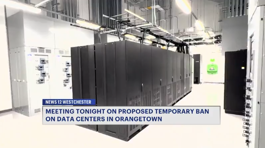 Video thumbnail for Orangetown Board approves moratorium on new data center applications