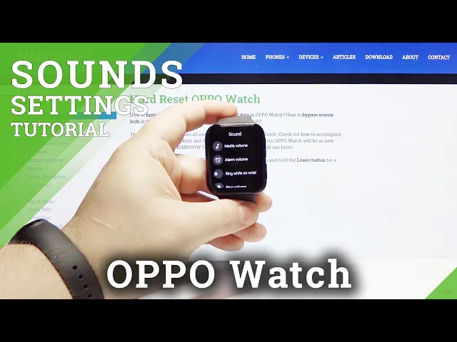 Video thumbnail for How to Change Sound Volume in OPPO Watch - Personalize OPPO Sounds