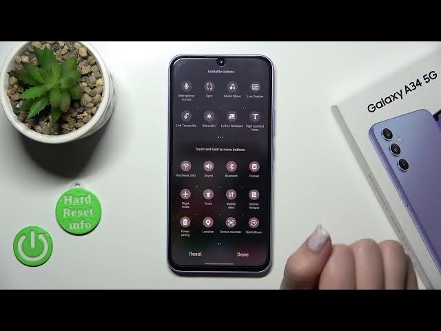 Video thumbnail for How To Manage Notification Panel Shortcuts On Samsung Galaxy A34