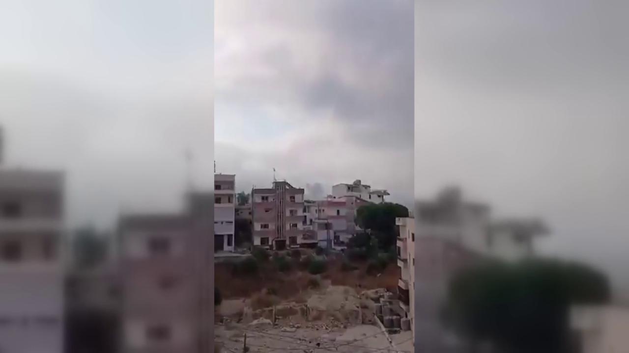 Video thumbnail for Lebanon: Israeli Artillery Fire Targets Nabatieh Heights.