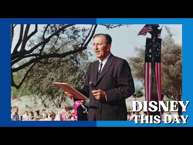 Video thumbnail for Walt Disney | DISNEY THIS DAY | May 12, 1993