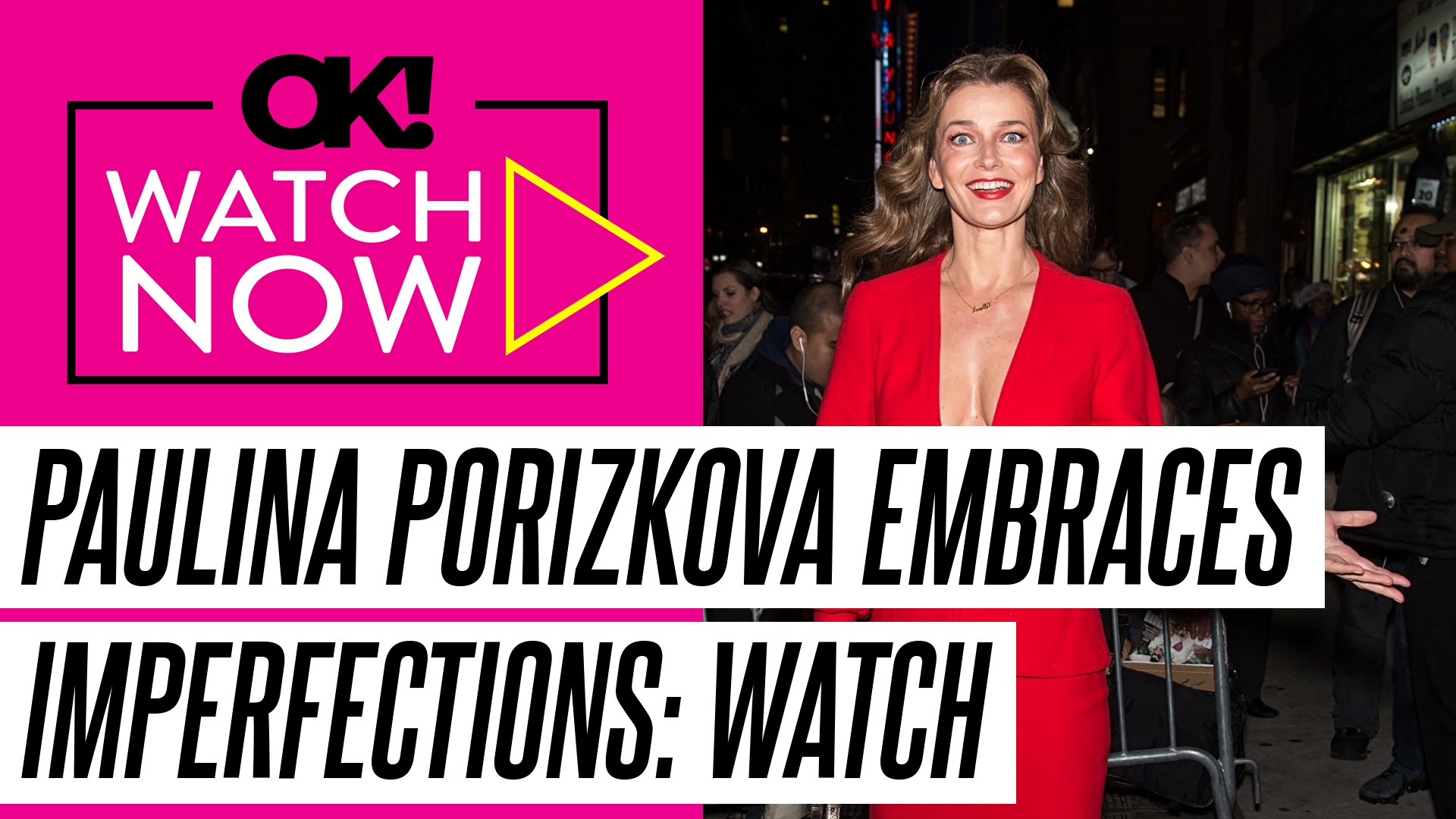 Video thumbnail for Paulina Porizkova, 60, Strips Down to Her Underwear to Show Her 'Imperfections': Watch