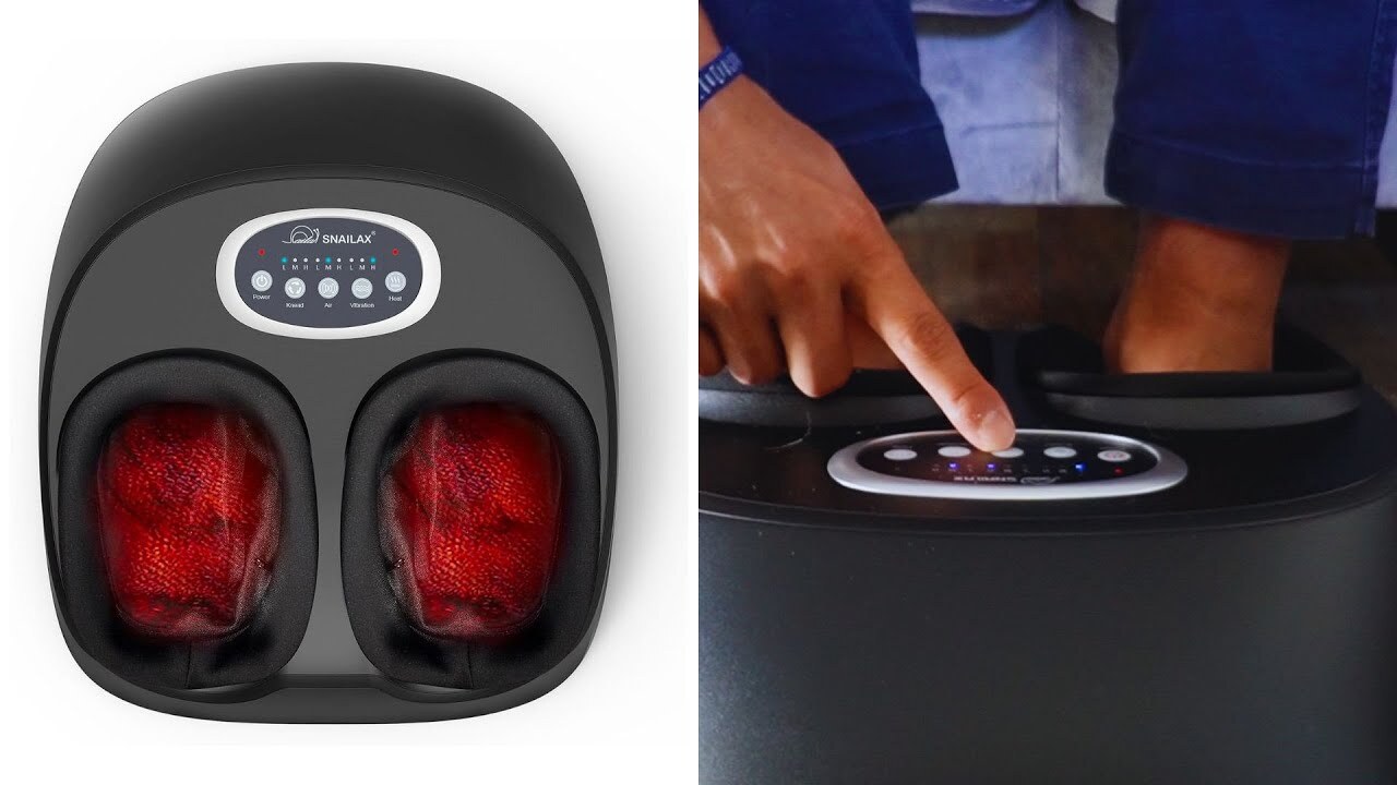 Video thumbnail for Everything To Know About This Snailax Foot Massager | Review