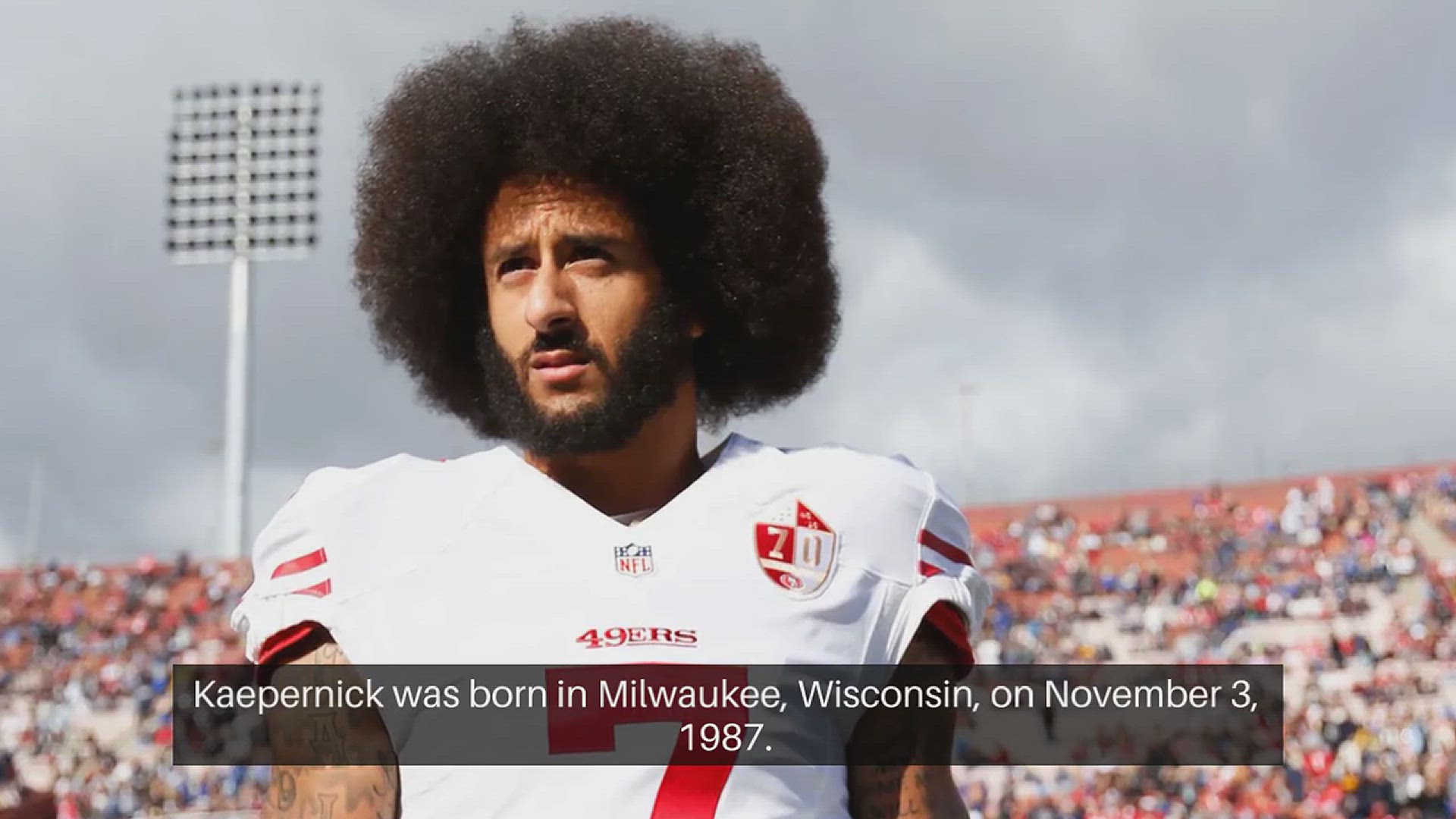 'Video thumbnail for Colin Kaepernick| Biography | Net Worth| Age and more '
