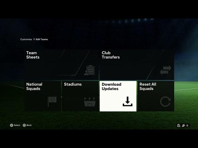 Video thumbnail for How To Download New Squad Updates In FC 24 ( FIFA 24 )