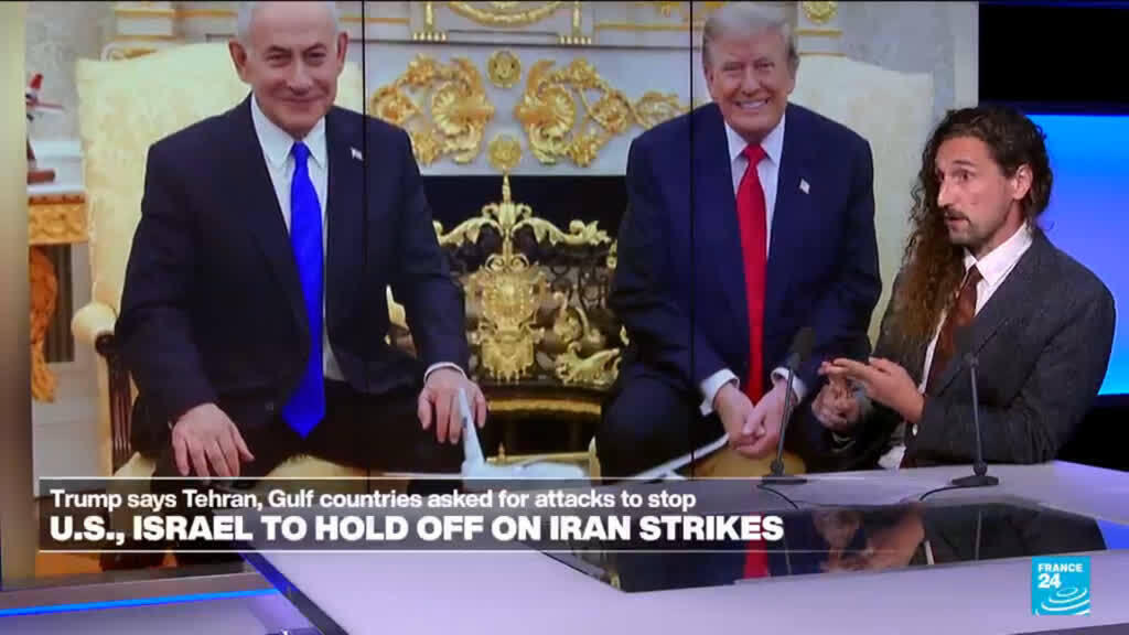 Video thumbnail for US, Israel to hold off on Iran strikes
