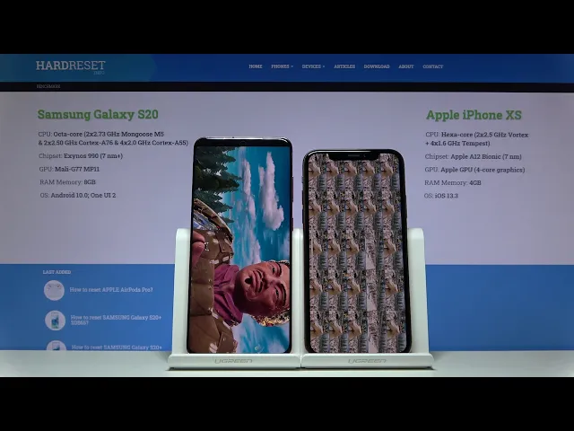 Video thumbnail for Samsung Galaxy S20 vs iPhone XS - Antutu