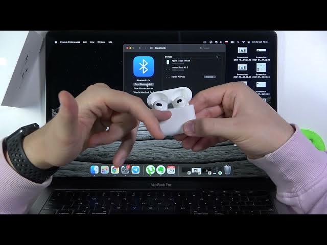 Video thumbnail for How to Connect AirPods 3 with MacBook? Link Apple AirPods 3 with MacBook Pro in Easy Way