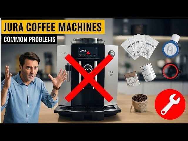 Video thumbnail for Jura Coffee Machines Common Problems: How To Fix A JURA coffee machine?