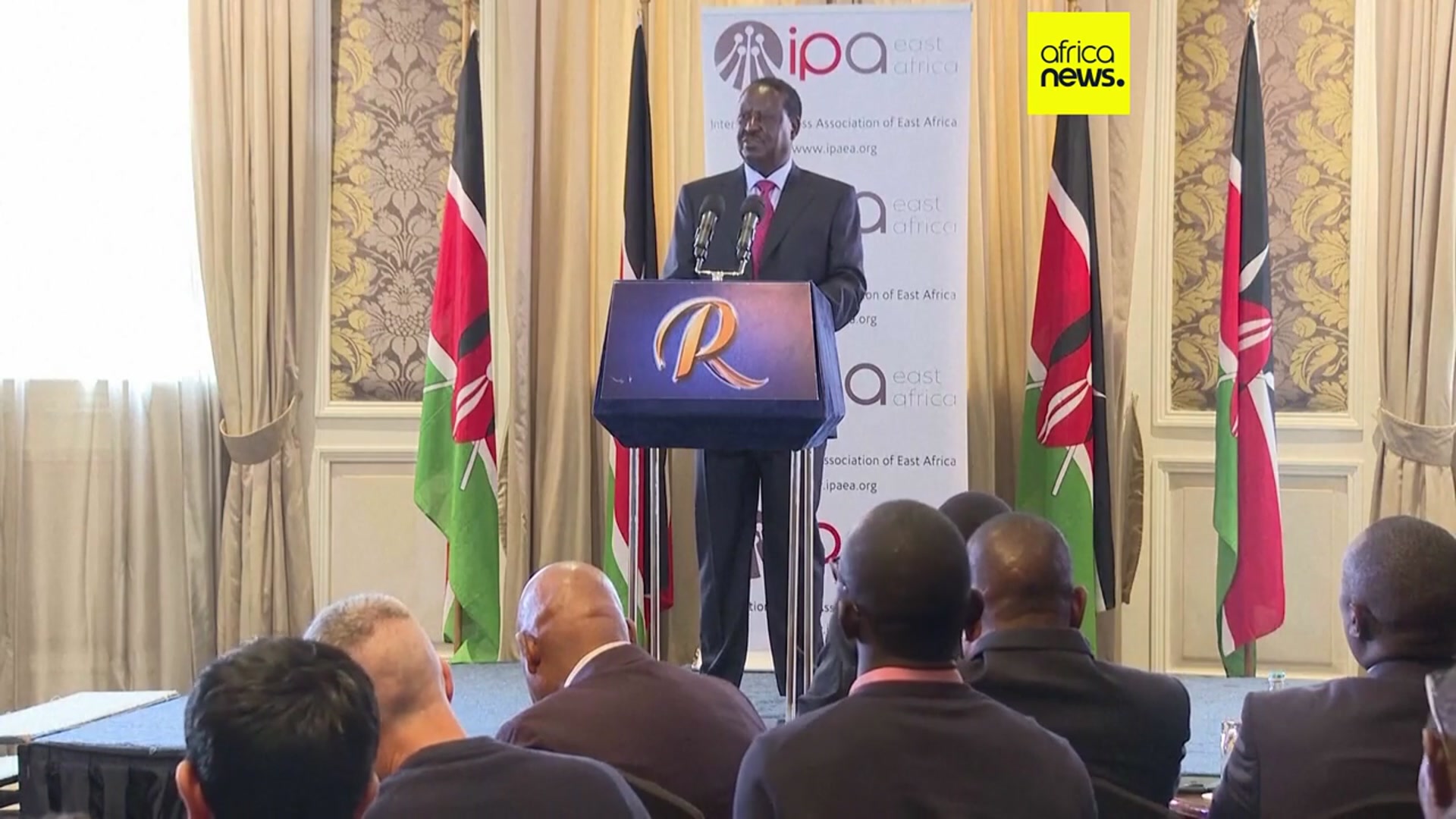 'Video thumbnail for Tributes pour in from across the world for the Kenya's late Raila Odinga'