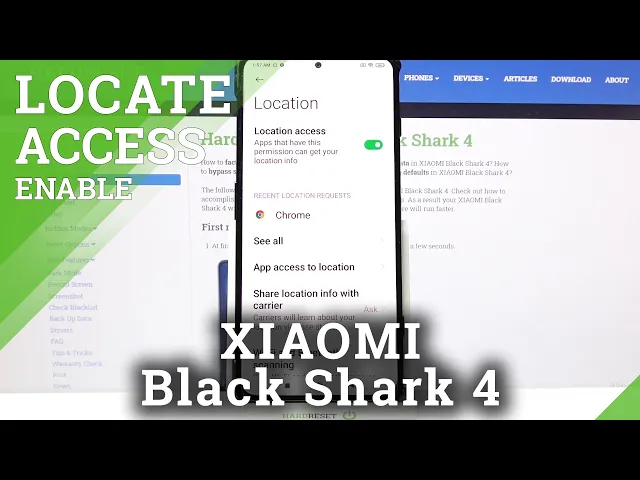 Video thumbnail for How to Activate Location on XIAOMI Black Shark 4 - Turn On Location