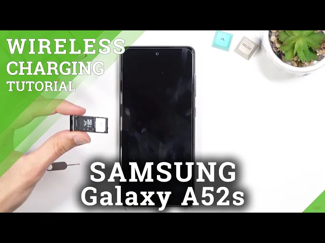 Video thumbnail for How to Insert SIM and SD Cards to SAMSUNG Galaxy A52s - Input SD and SIM Cards