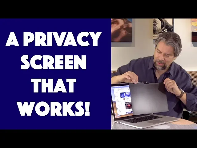 Video thumbnail for The Kensington Magnetic Privacy Screen for MacBook - Reviewed