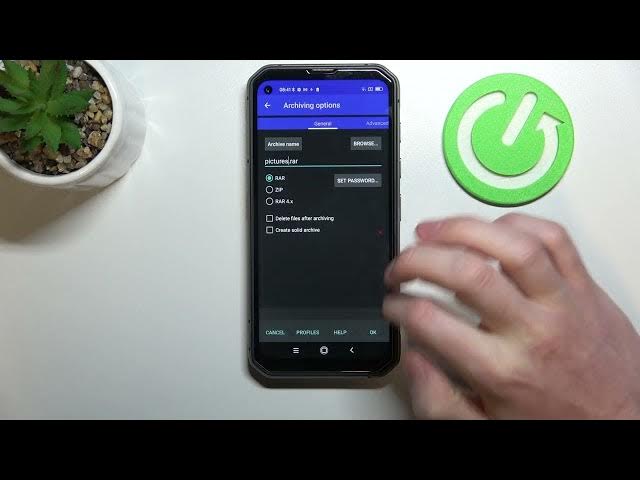 Video thumbnail for Blackview BL6000 Pro 5G - How To Pack Files Into Rar & Zip Archives( Rar App )