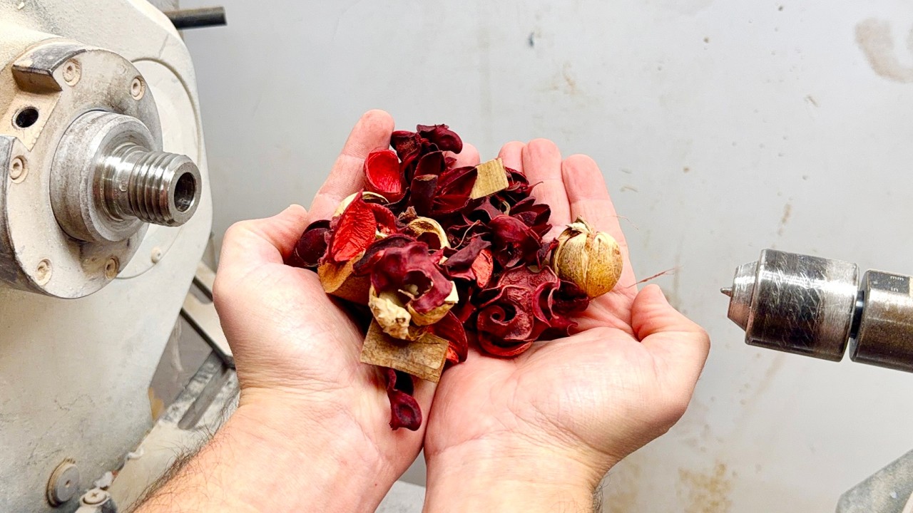 Video thumbnail for I Put Potpourri Inside Resin… Look What It Became