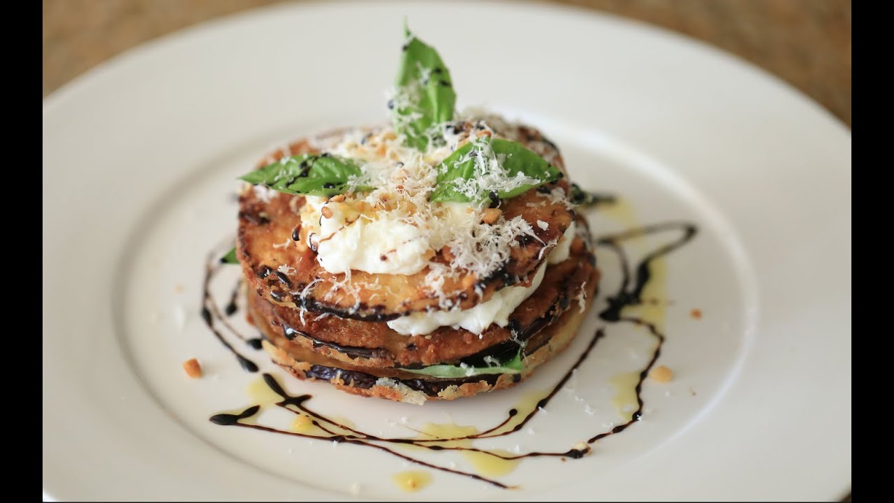 Video thumbnail for Eggplant Parmesan | Byron Talbott