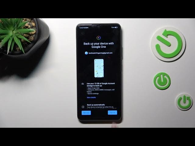 Video thumbnail for How to Activate Google Backup on ZTE Blade A72S