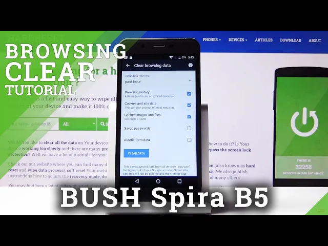 Video thumbnail for How to Clear Browser on BUSH Spira B5 – Delete All Web Pages You Ever Visited