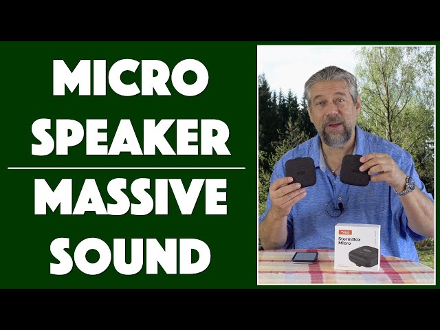 Video thumbnail for Tribit Stormbox Micro Bluetooth Speaker BTS10 -- REVIEW