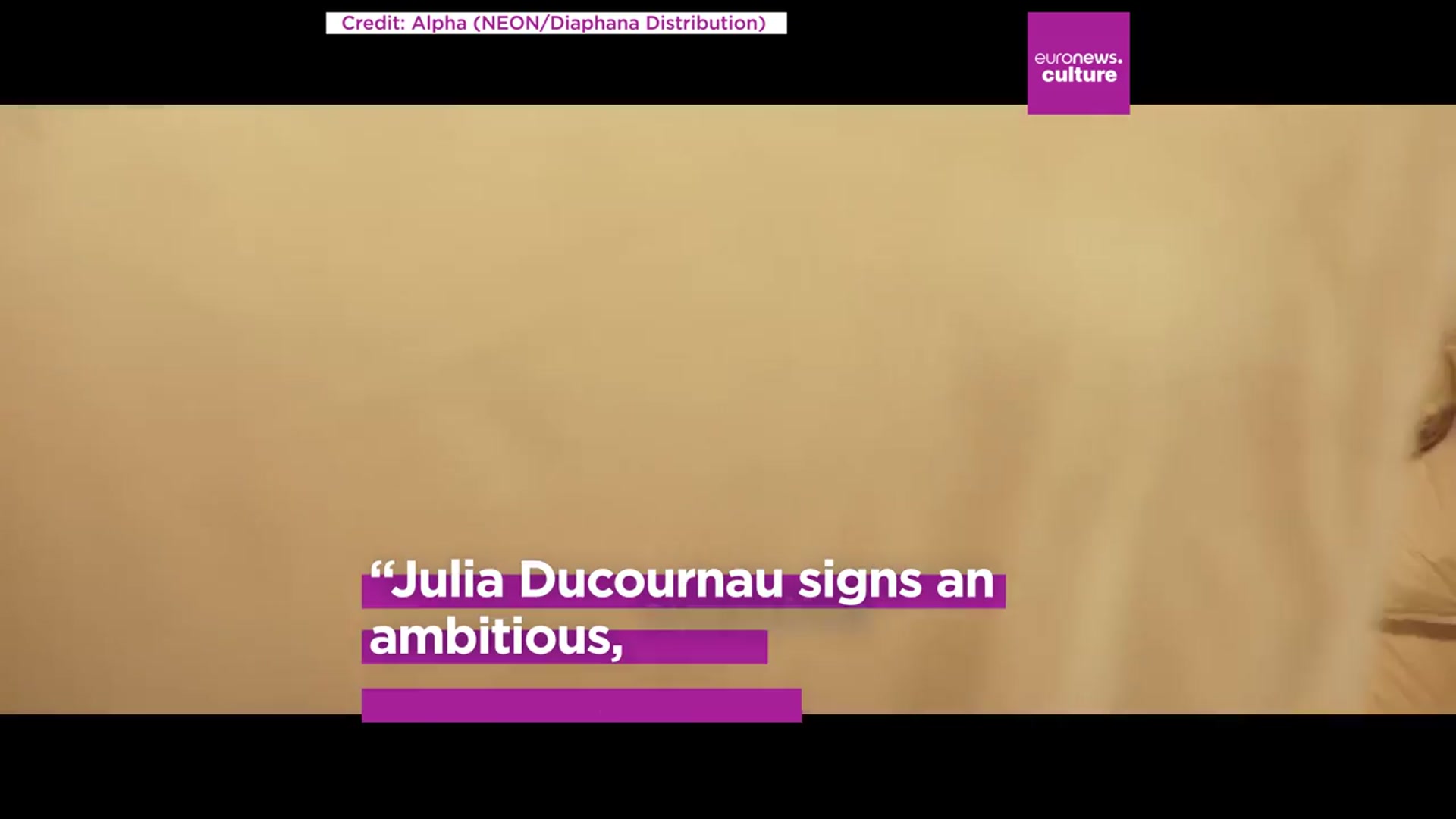'Video thumbnail for Euronews Culture's Film of the Week: 'Alpha' - Julia Ducournau tears into the soul rather than flesh'