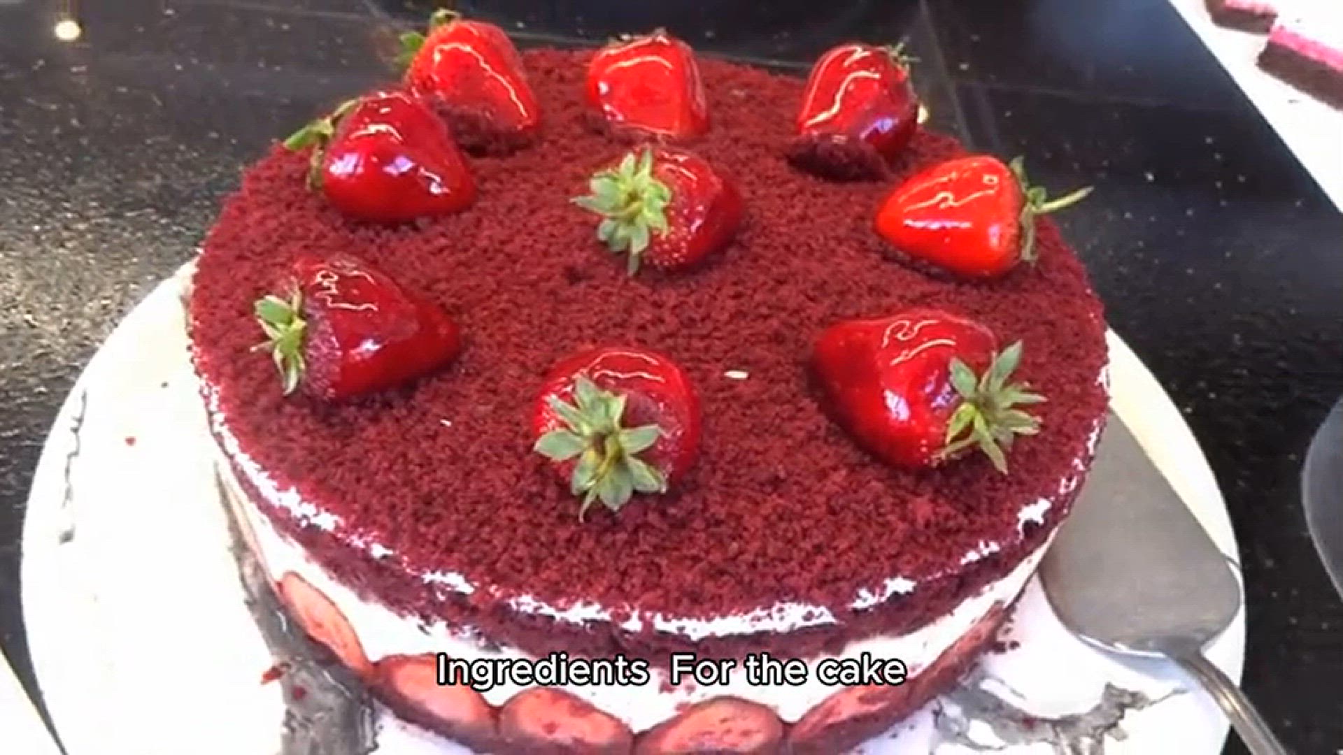 Video thumbnail for Red Velvet Cake recipe