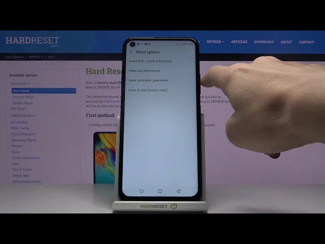 Video thumbnail for How to Reset Calibration Parameters in Infinix Hot 9 - Delete Customized Calibration