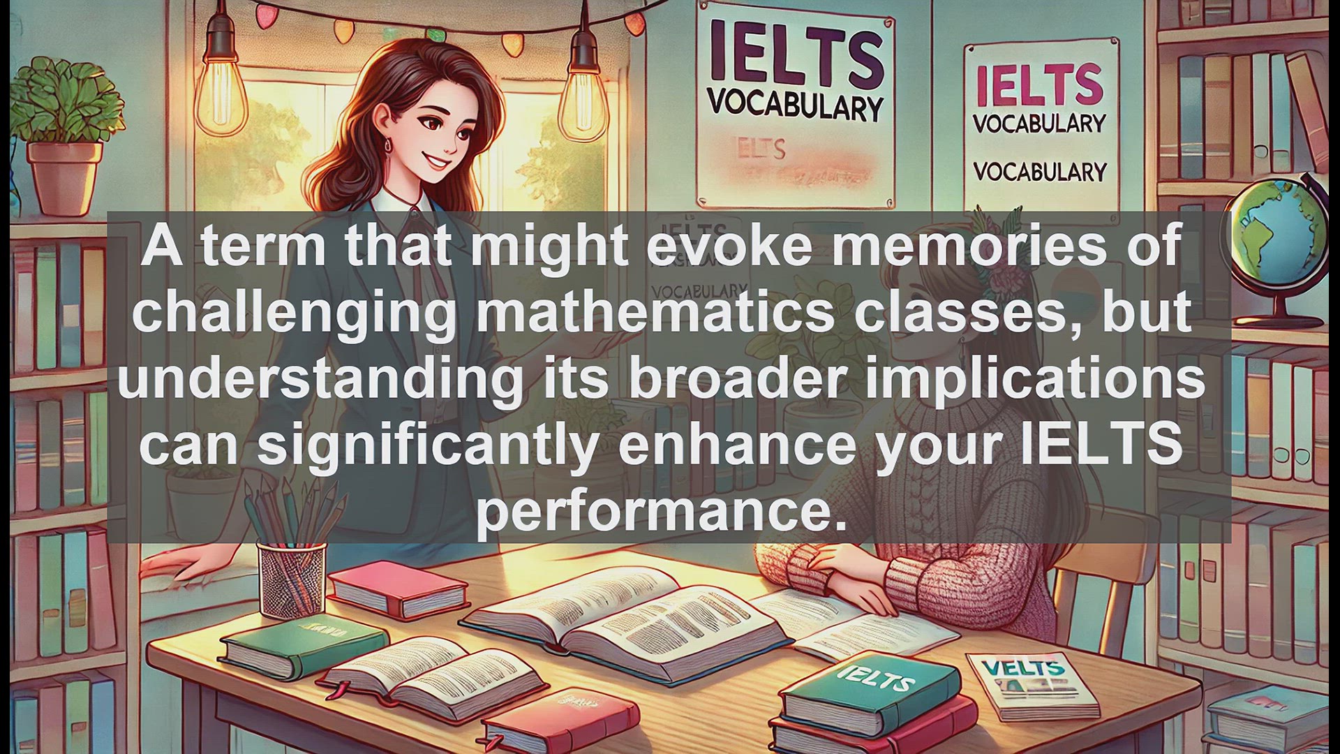 'Video thumbnail for 5000 Must Know IELTS 8.0 Vocabulary - Calculus: Beyond Math for IELTS Success'