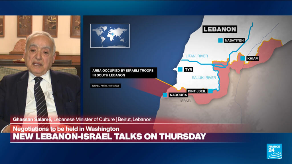 Video thumbnail for Lebanon negotiating with Israel to obtain 'serenity, prosperity': Ghassan Salamé