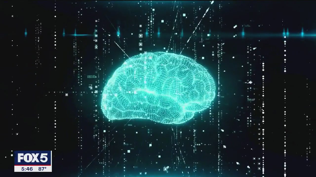 'Video thumbnail for Is AI damaging our mental health?'