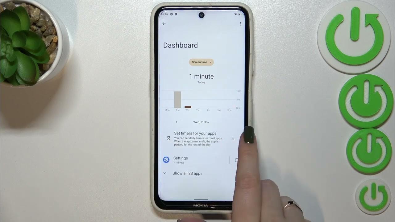 Video thumbnail for NOKIA X10 - How To Check Total Screen Time