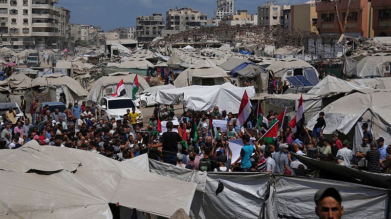 'Video thumbnail for Israeli PM says negotiations to resume to end war in Gaza and free hostages'