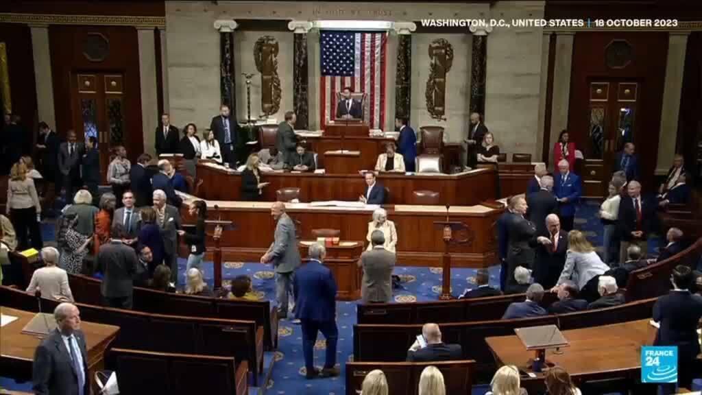 'Video thumbnail for US government shutdown looms after no deal was reached between Trump and congressional leaders'