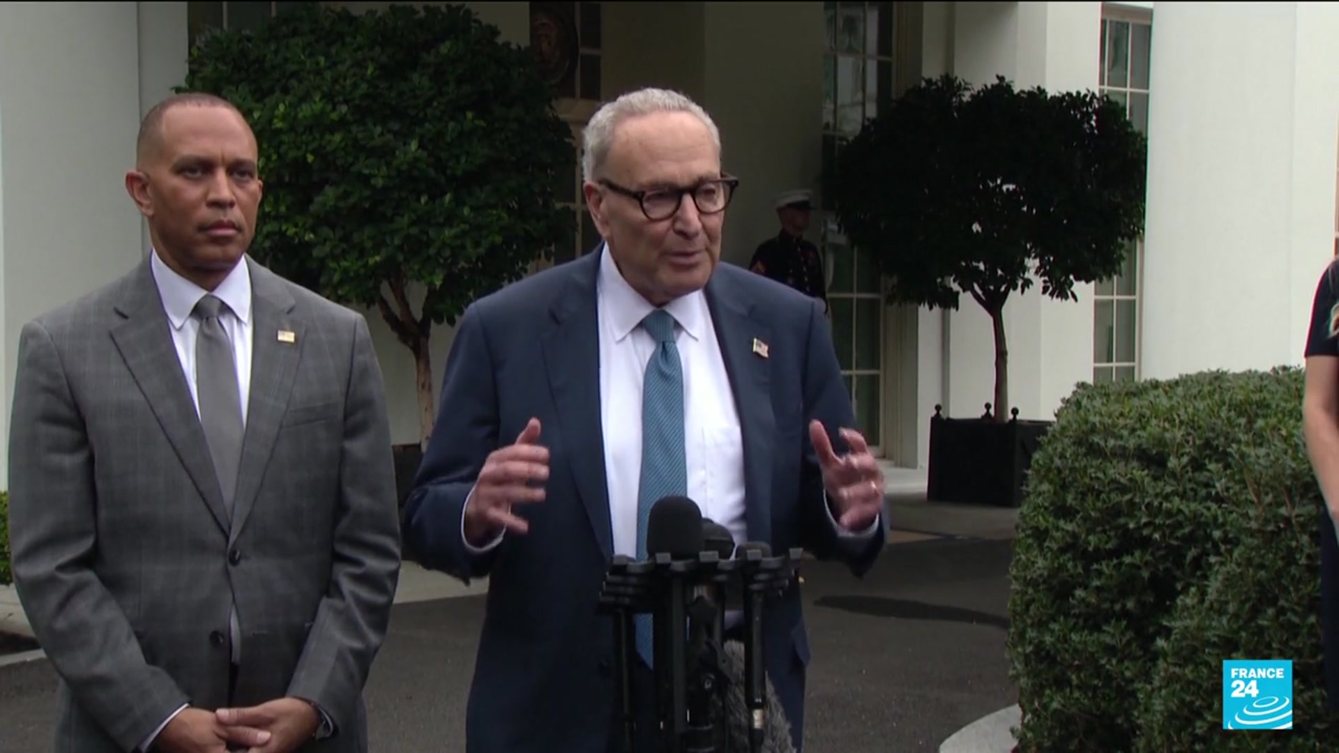 'Video thumbnail for US government shutdown looms after no deal was reached between Trump and congressional leaders'