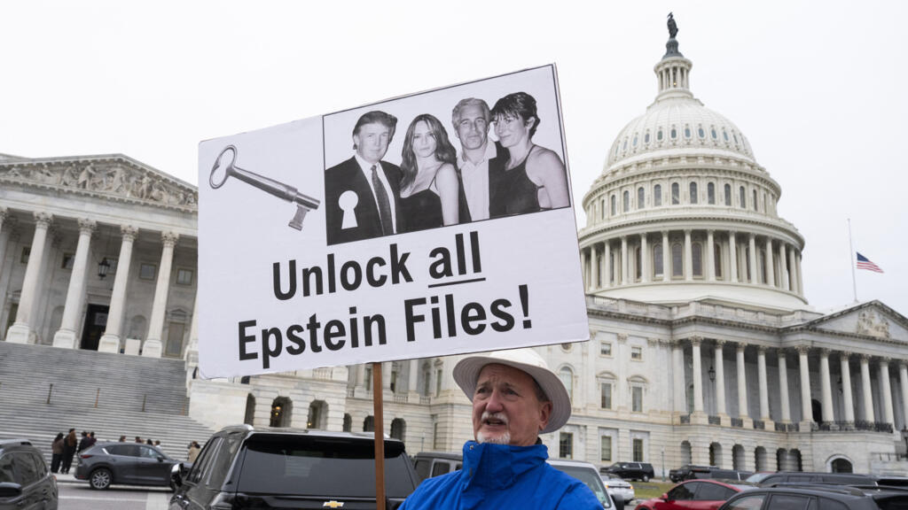 Video thumbnail for US Congress approves release of Epstein files, putting matter before Trump