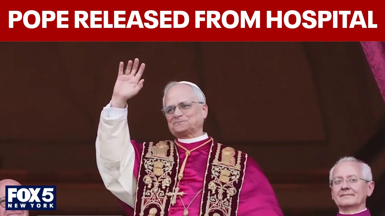 Video thumbnail for Pope Leo XIV returns to Vatican days after surgery