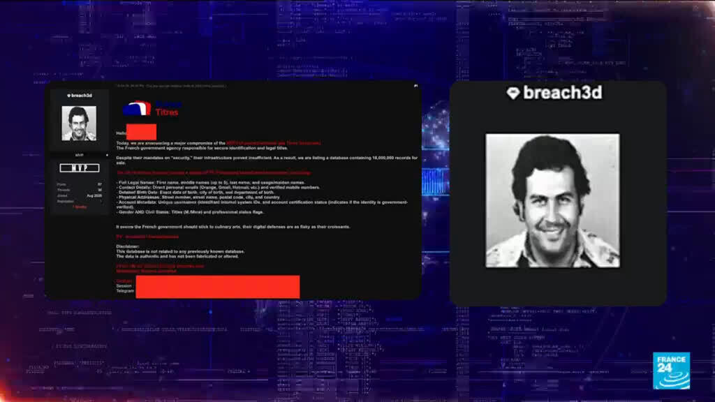 Video thumbnail for Data thieft: A 15-year-old minor arrested