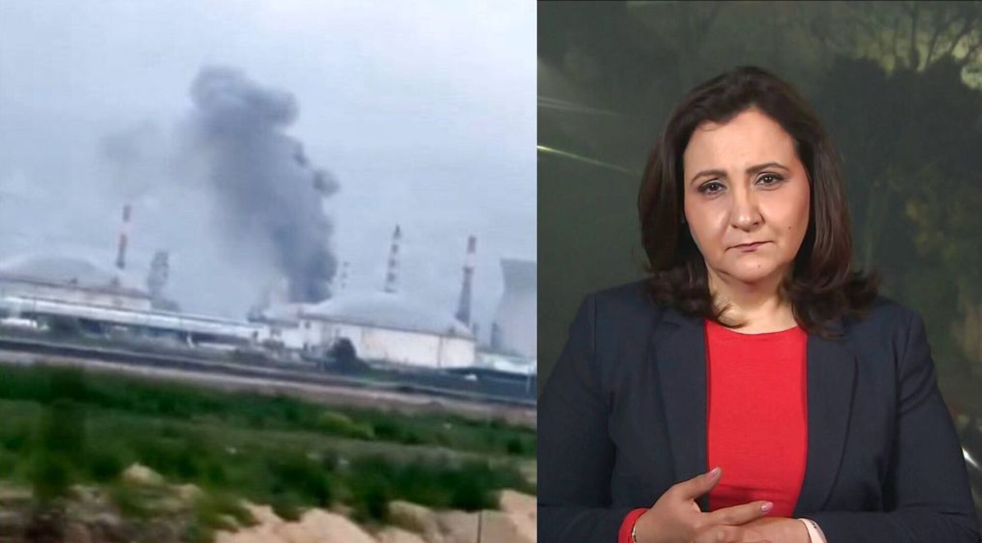 Video thumbnail for Iran missiles hit Haifa refinery in Israel in major escalation
